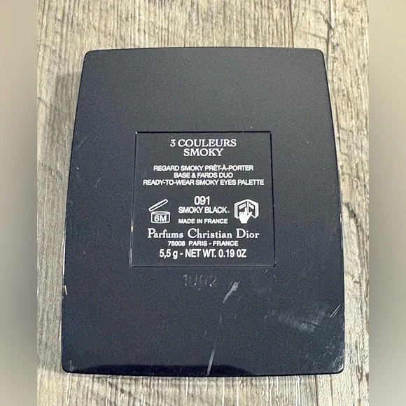NEW | DOIR 3-Couleurs Smoky Palettes - 091 Smoky Black - Picture 5 of 5